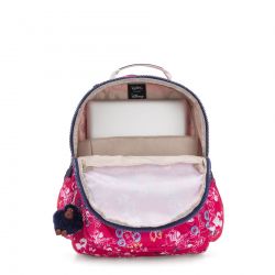 Sac à Dos Seoul Go S Doodle Pink en Toile - Kipling