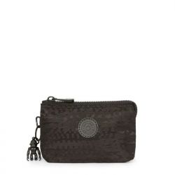 Porte-Monnaie Creativity S Urban Black Jacquard en Toile - Kipling