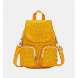 Sac à Dos Transformable Firefly up Soft Dot Yellow en Toile - Kipling