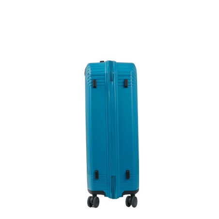Valise Trolley 77cm Rigide Bleu