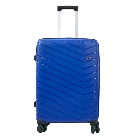 Valise Trolley 66cm Rigide Bleu