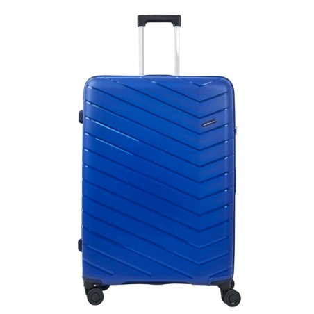 Valise Trolley 77cm Rigide Bleu