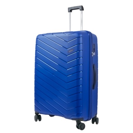Valise Trolley 77cm Rigide Bleu