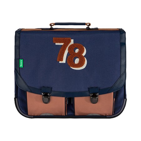 Cartable 38 cm Timéo Bleu - Tann's
