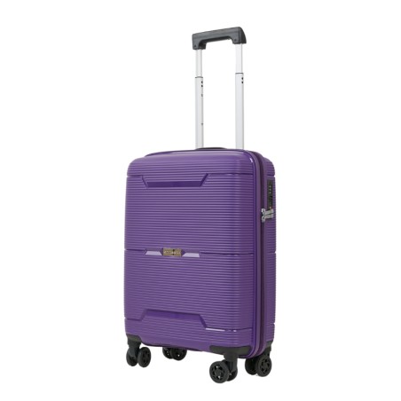 Trolley de Voyage 55cm Rigide Violet