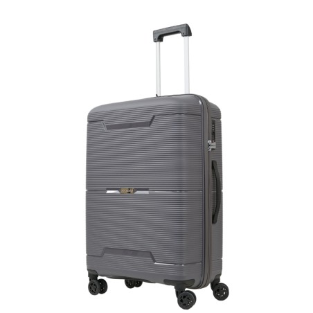 Valise Trolley 66cm Rigide Gris