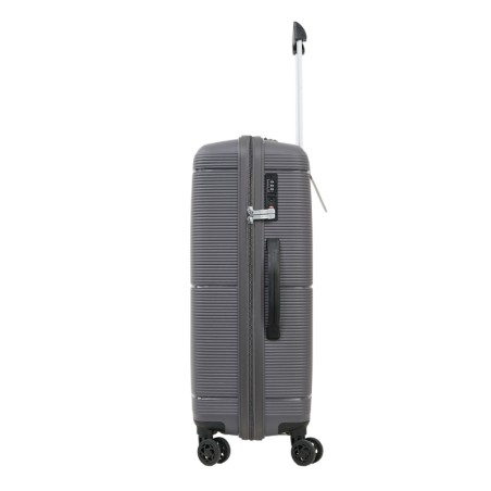Valise Trolley 66cm Rigide Gris