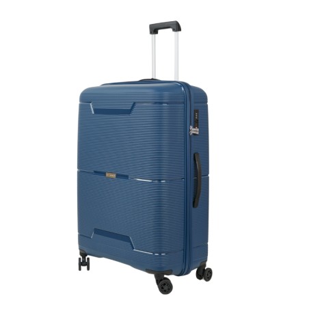 Valise Trolley 77cm Rigide Bleu