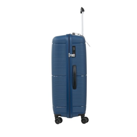 Valise Trolley 77cm Rigide Bleu