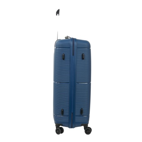 Valise Trolley 77cm Rigide Bleu