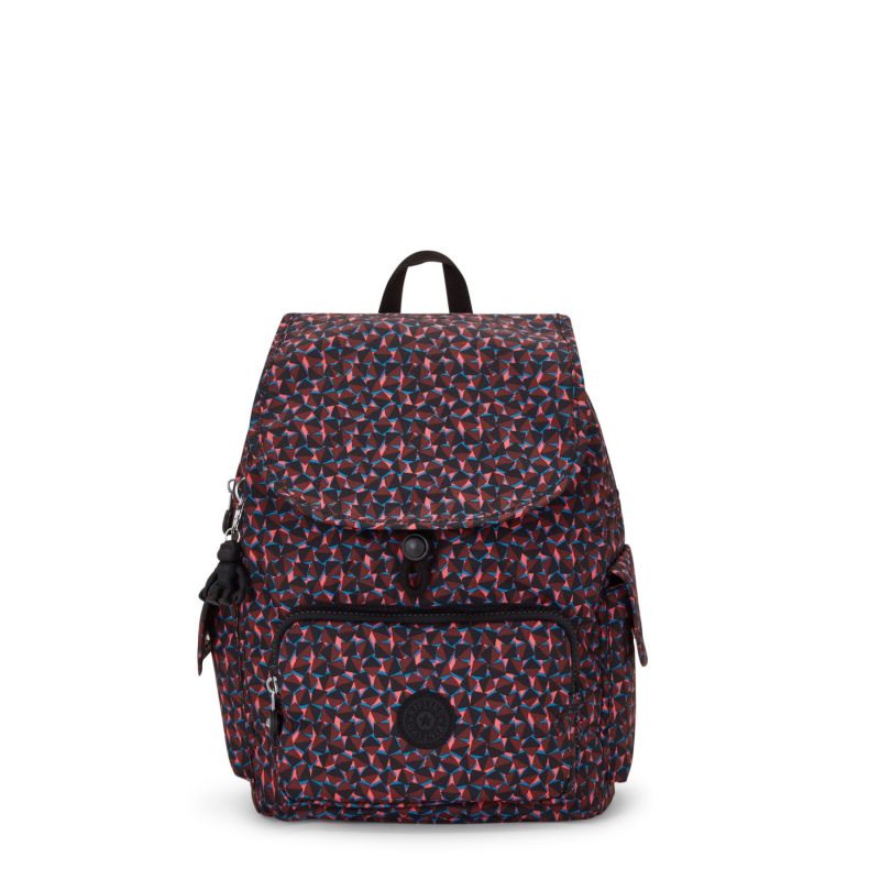 Sac à Dos City Pack S Happy Squares en Toile 