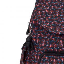 Sac à Dos City Pack S Happy Squares en Toile 