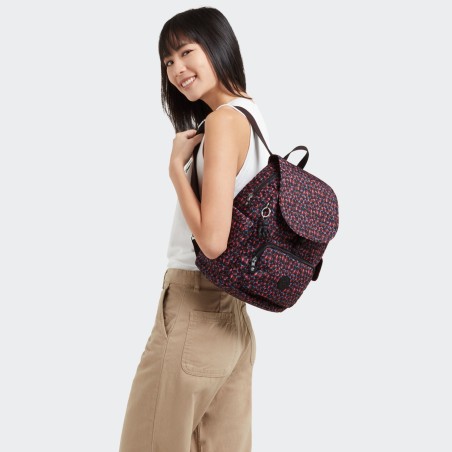Sac à Dos City Pack S Happy Squares en Toile 