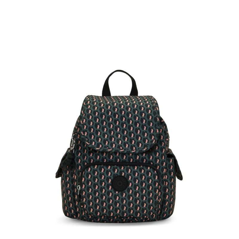 Sac à Dos City Pack S Happy Squares en Toile 