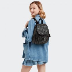 Sac à Dos City Pack S Happy Squares en Toile 