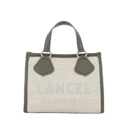 Petit Sac Cabas d'Eté S en Toile de Jute - Lancel