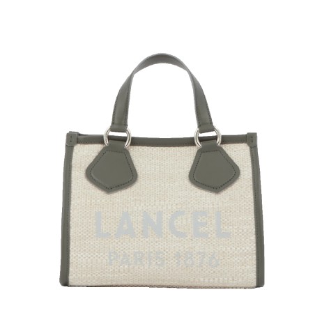 Petit Sac Cabas d'Eté S en Toile de Jute - Lancel