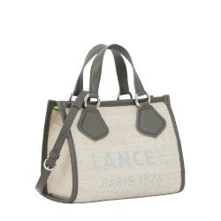 Petit Sac Cabas d'Eté S en Toile de Jute - Lancel