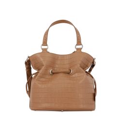 Sac Seau M Premier Flirt en Cuir Façon Croco