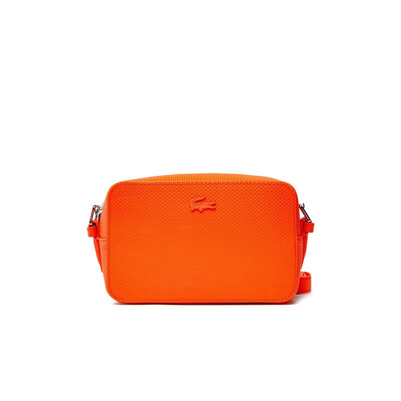 Sac Bandoulière Chantaco en Cuir - Lacoste Sac Bandoulière Chantaco en Cuir - Lacoste