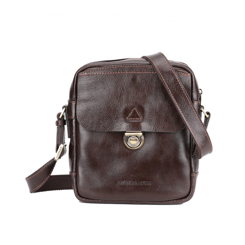 Sac travers Sergio cuir vachette végétal Sac travers Sergio cuir vachette végétal