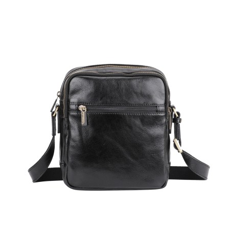 Sac travers Sergio cuir vachette végétal