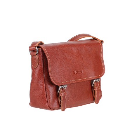 Sac travers à rabat Kim en cuir