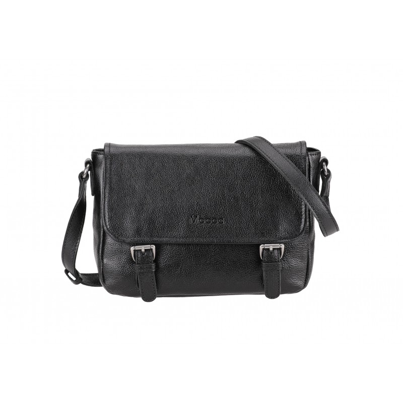 Sac travers à rabat Kim en cuir Sac travers à rabat Kim en cuir
