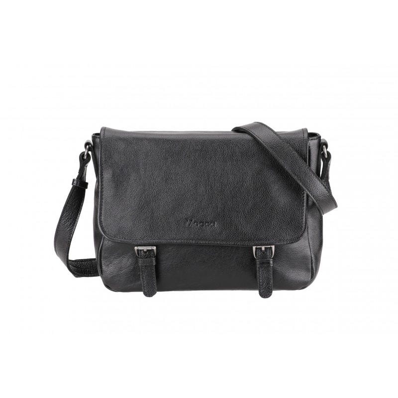 Sac travers à rabat Kim en cuir Sac travers à rabat Kim en cuir
