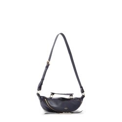 Sac Porté Croisé S Origami en Cuir