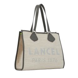 Grand Sac Cabas d'Eté L en Toile de Jute - Lancel