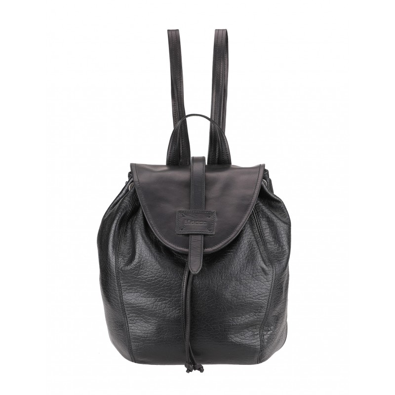Sac mocca top noir