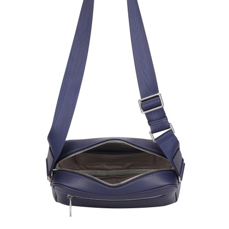 Sac travers Nelson croûte de cuir