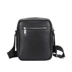Sac travers Nelson croûte de cuir