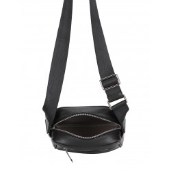 Sac travers Nelson croûte de cuir