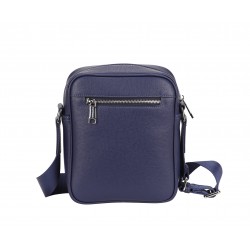 Sac travers Nelson croûte de cuir