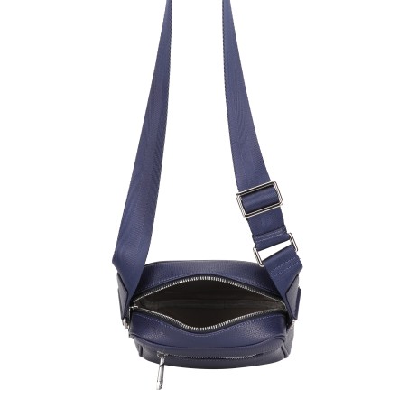 Sac travers Nelson croûte de cuir