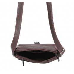 Sac travers Antonio cuir vachette