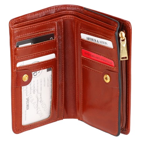 Portefeuille cuir Eva