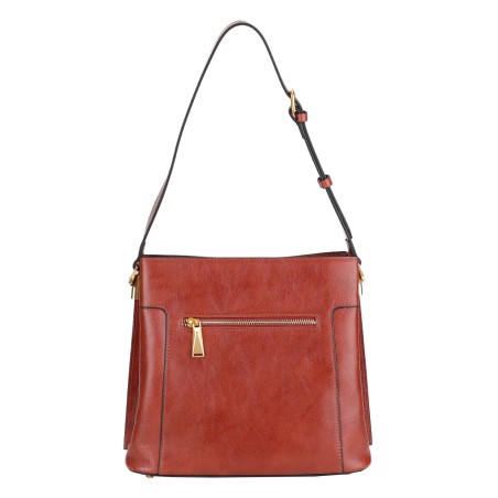 Sac épaule cuir Éléonor