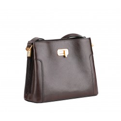Sac bandoulière cuir Éléonor