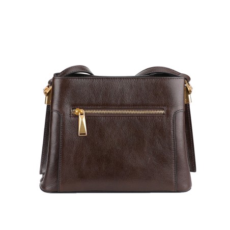 Sac bandoulière cuir Éléonor