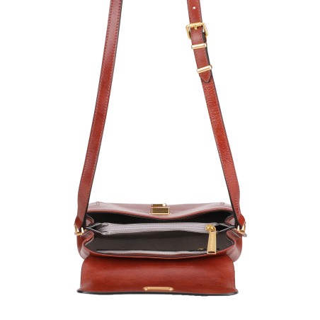 Sac bandoulière cuir Éléonor