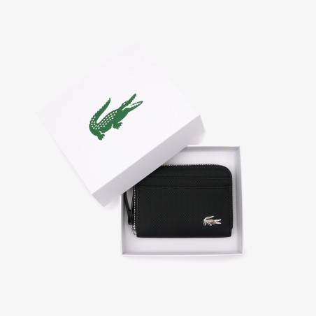 Porte-Monnaie et Cartes en Toile Enduite Piquée - Lacoste