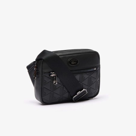 Sacoche Zippée Monogram en Synthétique - Lacoste