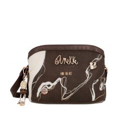 Sac Bandoulière Nature Shodo Marron en Synthétique