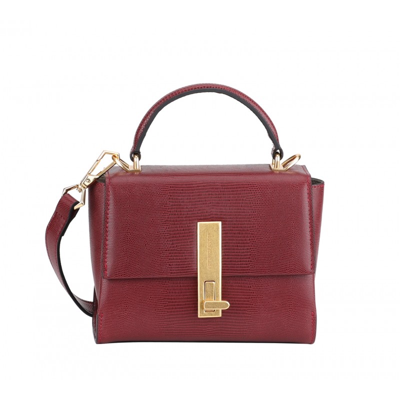 Sac à main rabat cuir Margot Sac à main rabat cuir Margot