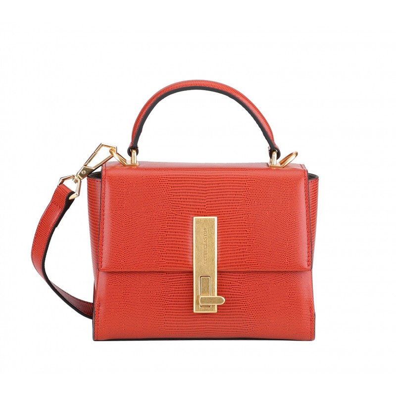 Sac à main rabat cuir Margot