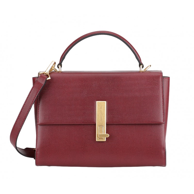 Sac à main rabat cuir Margot Sac à main rabat cuir Margot