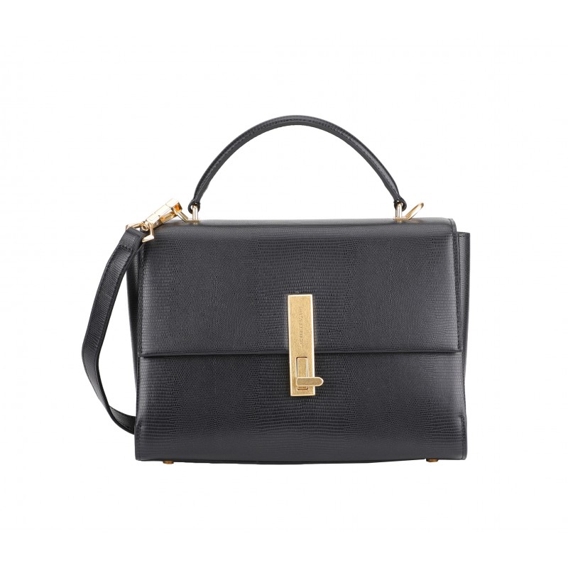 Sac à main rabat cuir Margot Sac à main rabat cuir Margot